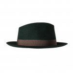Albert Beaver Felt Trilby in Emerald