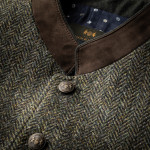 Piero Waistcoat in Olive