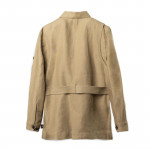 Linen Selous Safari Jacket in Hessian