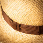 Sporting Panama Hat with Snap Brim