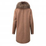 Ladies Bella Jacket With Fur Collar