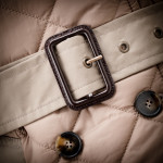 Ladies Ingrid Quilted Trench