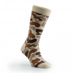 Camo Crew Socks in Sand