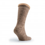 Double Face Merino Wool Socks in Brown