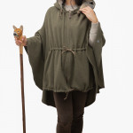 Ladies Eleonora Cape with Fur