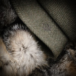Ladies Eleonora Cape with Fur