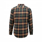 Brushed Melange Shirt in Olive