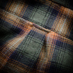 Brushed Melange Shirt in Olive