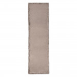 Scarlet Fur Detail Scarf in Evening Sands