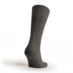 Cashmere & Wool Blend Boot Socks in Grey