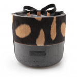 XL Luxury Candle with Zebra Hide