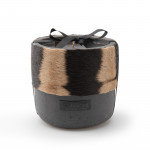 Large Luxury Candle with Zebra Hide