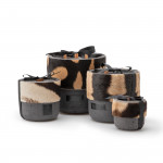Small Luxury Candle with Zebra Hide
