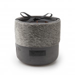 Large Luxury Candle with Cow Hide