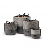 XL Luxury Candle with Cow Hide