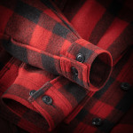 Mackinaw Cruiser in Red & Black Plaid