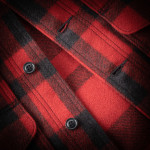Mackinaw Cruiser in Red & Black Plaid