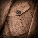 Stanhope Perforated Suede Safari Jacket