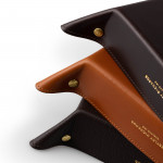 Leather Tray in Mid Tan