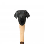 Black Labrador Walking Stick