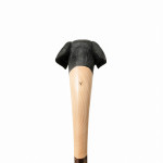 Black Labrador Walking Stick