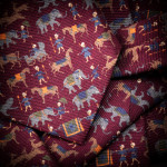Westley Richards Shikari Silk Tie in Ruby