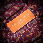 Westley Richards Shikari Silk Tie in Ruby