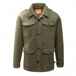 Corduroy Travel Jacket in Rifle Green