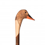 Hand Carved Hen Mallard Walking Stick