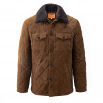 Berkeley Quilted Suede Jacket