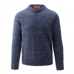 Cotswolds Crewneck in Blue Marl