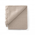 Lambswool Throw in Oatmeal