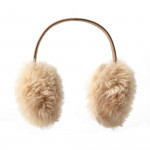 Sheepskin Earmuffs in Camel