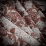 Signature Cashmere Hunting Scarf in Aubergine