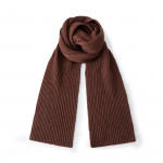 Anglesey Knit Scarf in Sienna