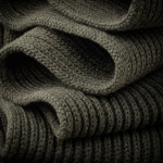 Anglesey Knit Scarf in Forest