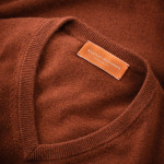 Cranborne Cashmere Slipover in Terra