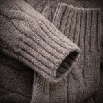 Pennines Cardigan in Driftwood