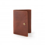 Aston 8cc Tri-fold Wallet in Horween Cognac