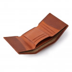 Aston 8cc Tri-fold Wallet in Horween Cognac