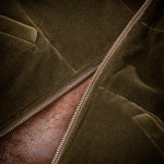 Ladies Reversible Gilet with Velvet and Gnu