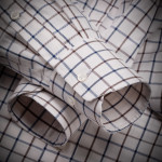 Westley Richards Tattersall Shirt in Bark & Navy