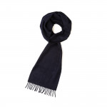 Pure Cashmere Scarf in Navy