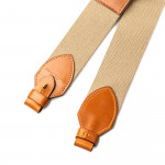 2" Canvas Rifle Sling in Sand & Mid Tan