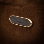 Bournbrook Washbag in Walnut Suede