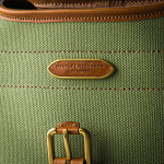 100Rd Anson Cartridge Bag in Safari Green & Mid Tan