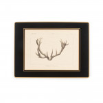 Antler Print Traditional Place Mat - Stag