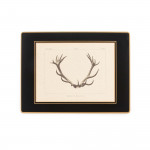 Antler Print Traditional Place Mat - Stag