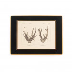Antler Print Traditional Place Mat - Roe Buck