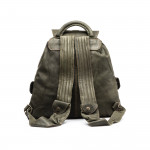 Impala Haversack in Olive Leather